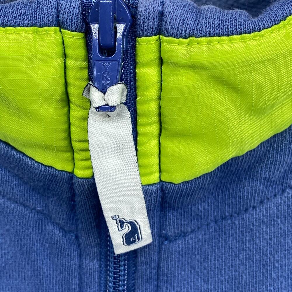 VINEYARD VINES Sweatshirt Mens XL Ripstop Contrast Shep Shirt 1/4 Zip Blue Green - Picture 7 of 14